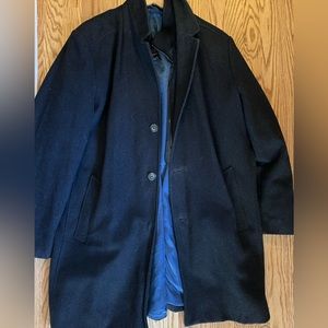 Tommy Hilfiger - Men’s Black wool coat XXL 46R